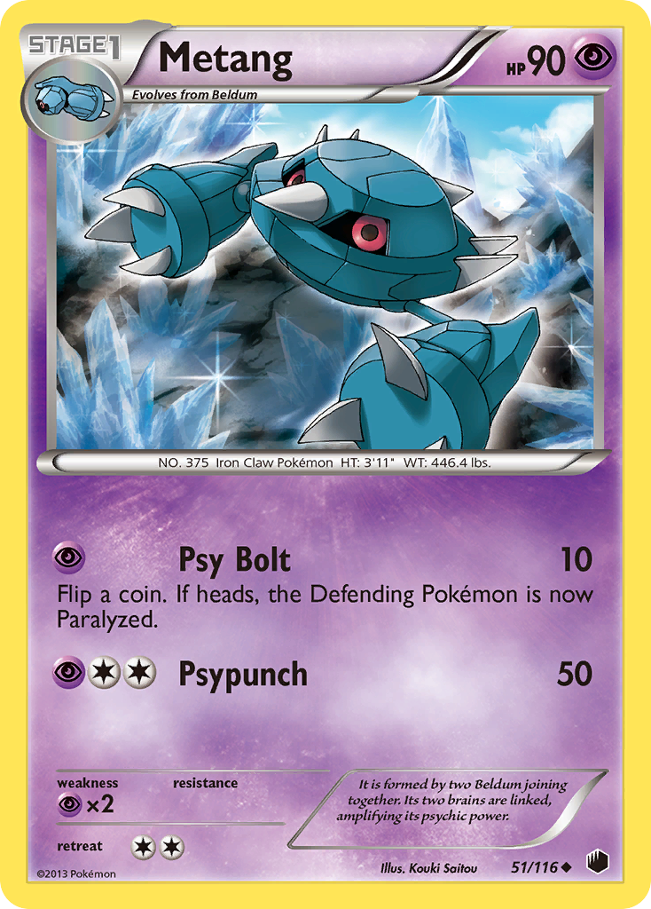 Metang (51/116) [Black & White: Plasma Freeze] | North Game Den