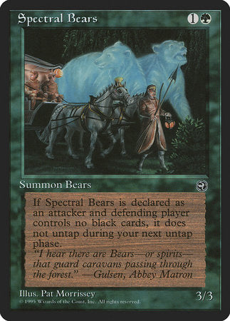 Spectral Bears [Homelands] | North Game Den