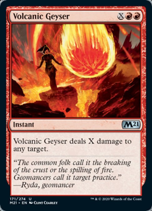 Volcanic Geyser [Core Set 2021] | North Game Den