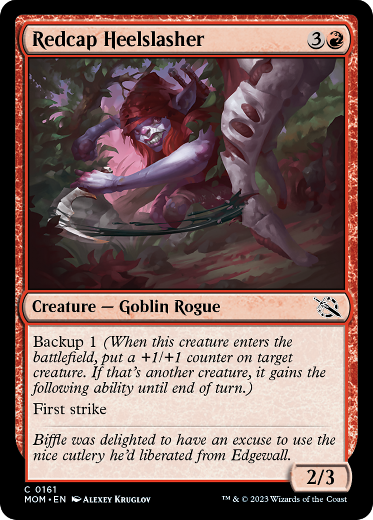 Redcap Heelslasher [March of the Machine] | North Game Den