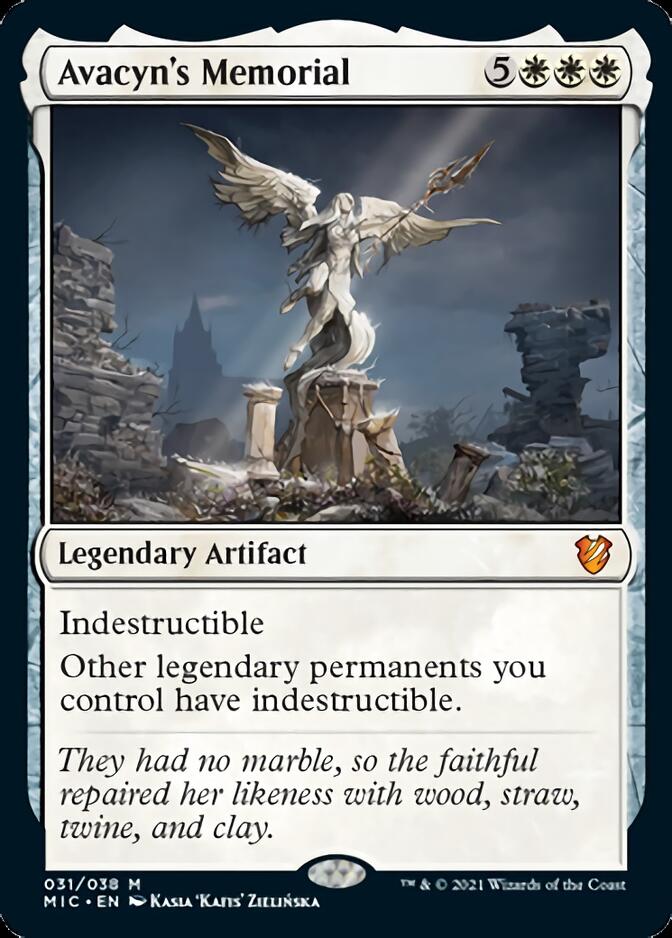 Avacyn's Memorial [Innistrad: Midnight Hunt Commander] | North Game Den