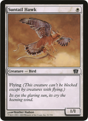 Suntail Hawk (Oversized) [Eighth Edition Box Topper] | North Game Den