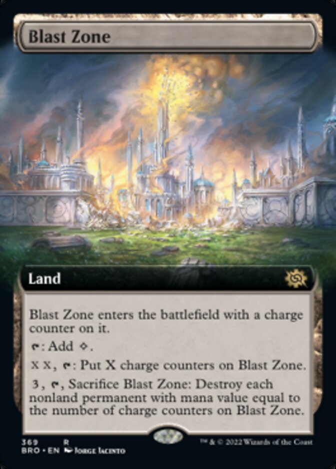 Blast Zone (Extended Art) [The Brothers' War] | North Game Den