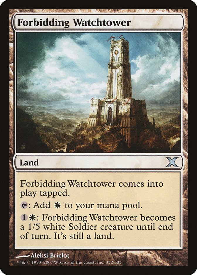 Forbidding Watchtower [Tenth Edition] | North Game Den