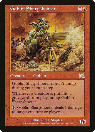 Goblin Sharpshooter [Onslaught] | North Game Den