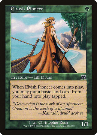 Elvish Pioneer [Onslaught] | North Game Den