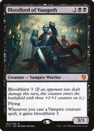 Bloodlord of Vaasgoth [Commander 2017] | North Game Den