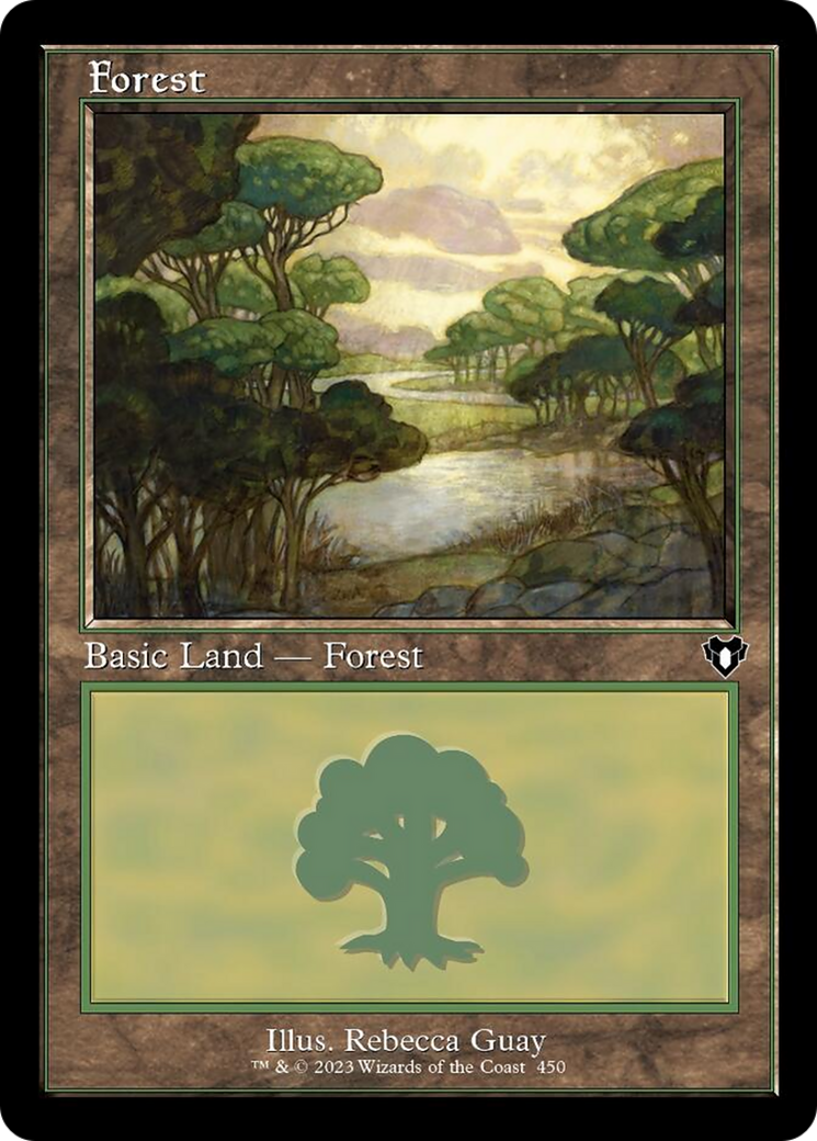 Forest (450) (Retro) [Commander Masters] | North Game Den