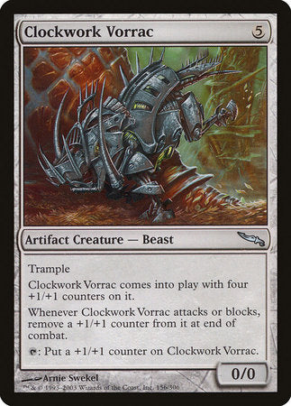 Clockwork Vorrac [Mirrodin] | North Game Den