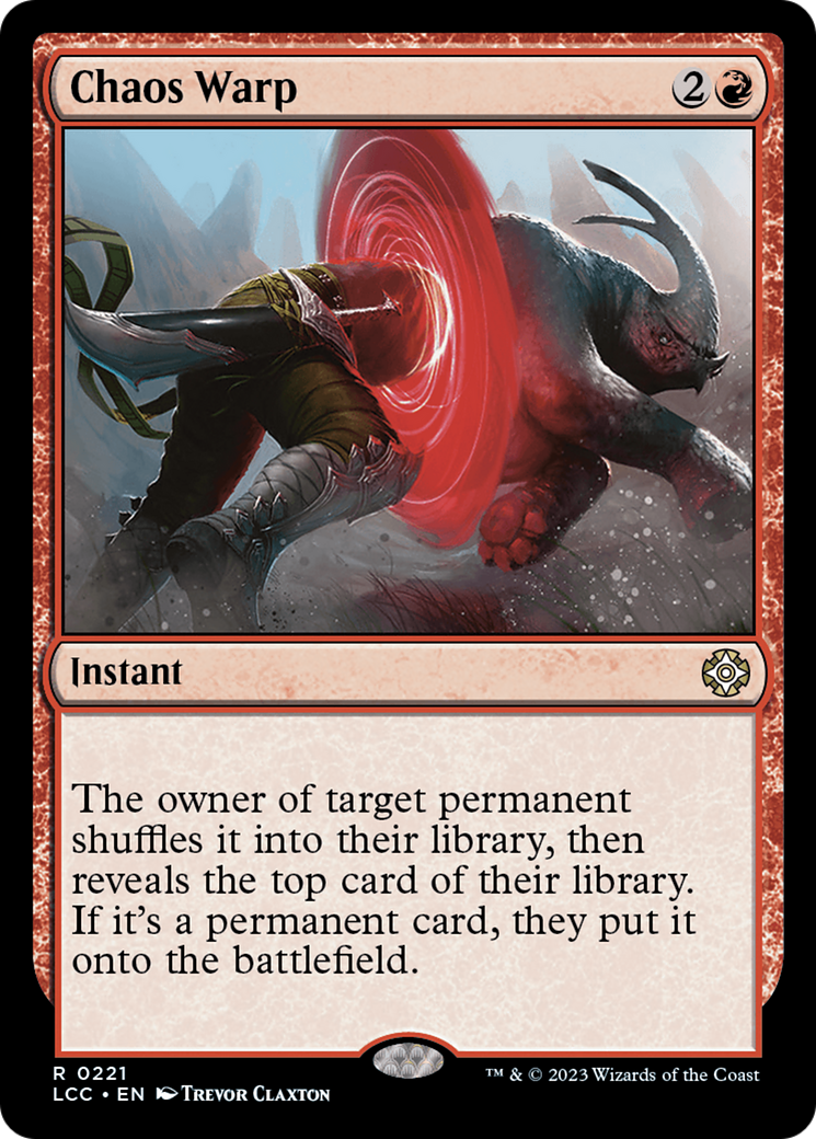 Chaos Warp [The Lost Caverns of Ixalan Commander] | North Game Den