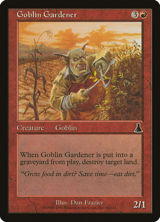 Goblin Gardener [Urza's Destiny] | North Game Den