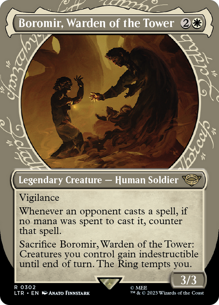 Boromir, Warden of the Tower (Showcase Ring Frame) [The Lord of the Rings: Tales of Middle-Earth] | North Game Den