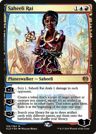 Saheeli Rai [Kaladesh Promos] | North Game Den