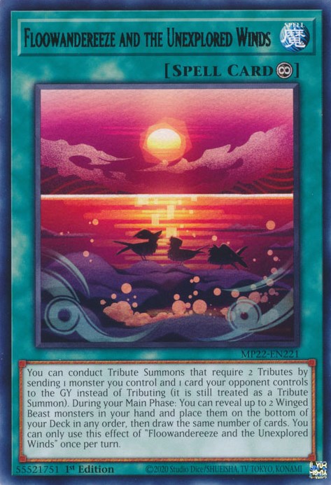 Floowandereeze and the Unexplored Winds [MP22-EN221] Rare | North Game Den
