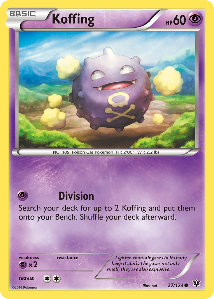 Koffing (27/124) [XY: Fates Collide] | North Game Den