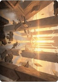 Skyclave Basilica Art Card [Zendikar Rising Art Series] | North Game Den