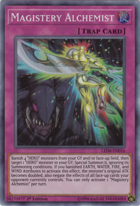 Magistery Alchemist [LED6-EN016] Super Rare | North Game Den