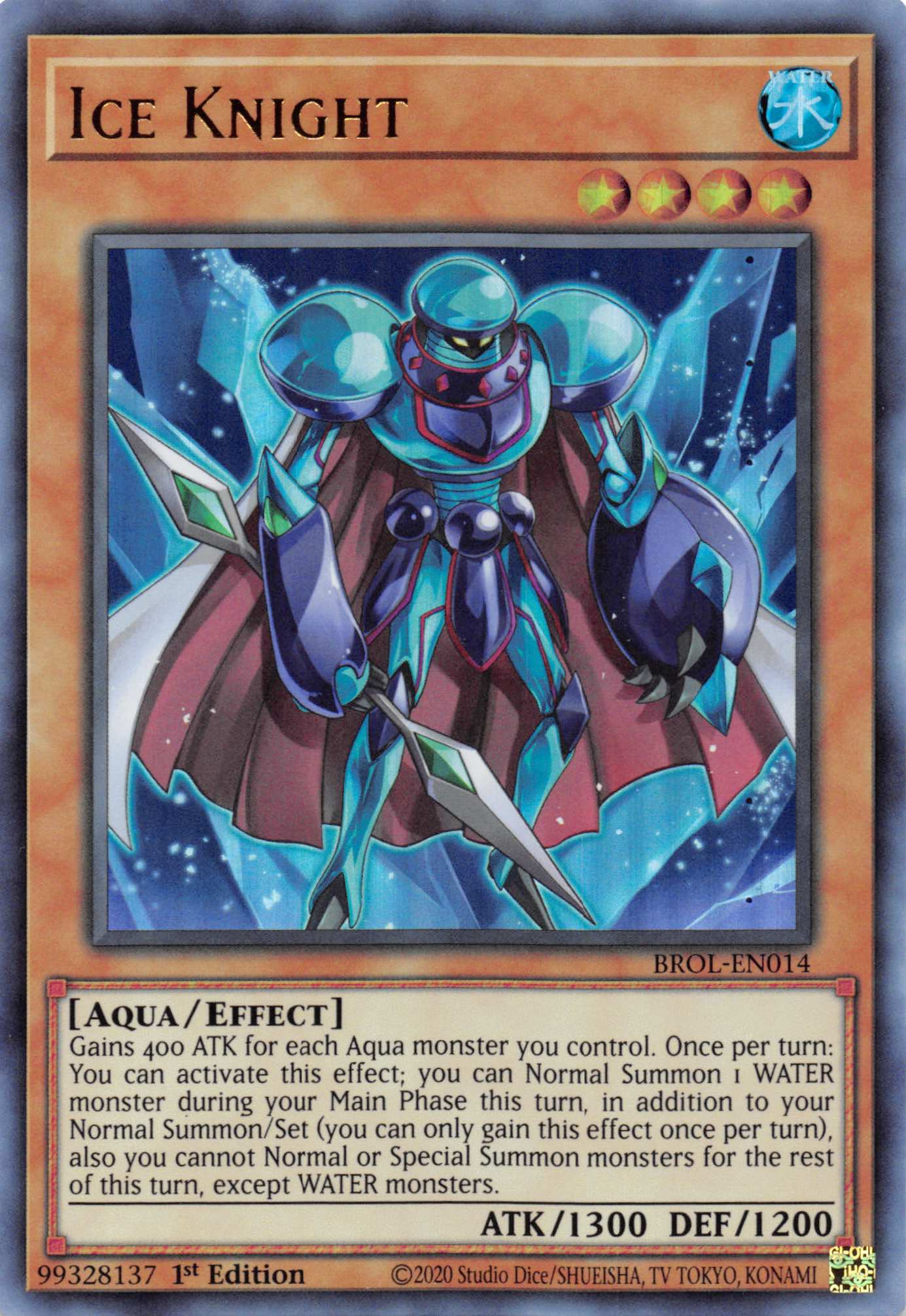 Ice Knight [BROL-EN014] Ultra Rare | North Game Den