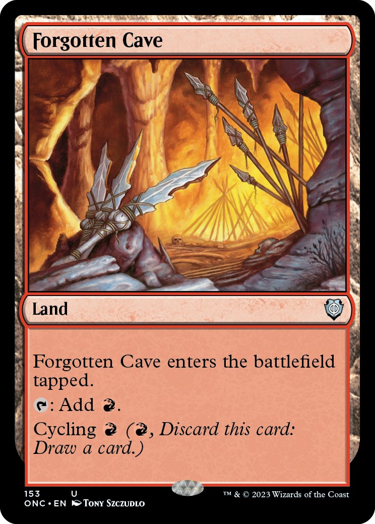 Forgotten Cave [Phyrexia: All Will Be One Commander] | North Game Den