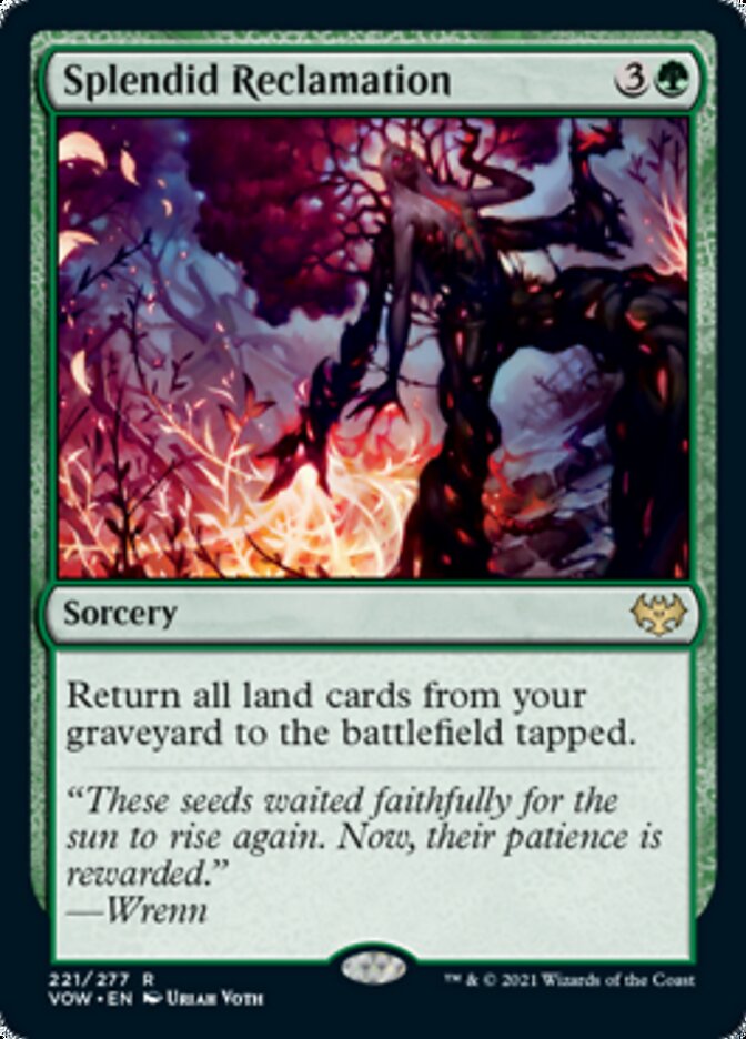 Splendid Reclamation [Innistrad: Crimson Vow] | North Game Den