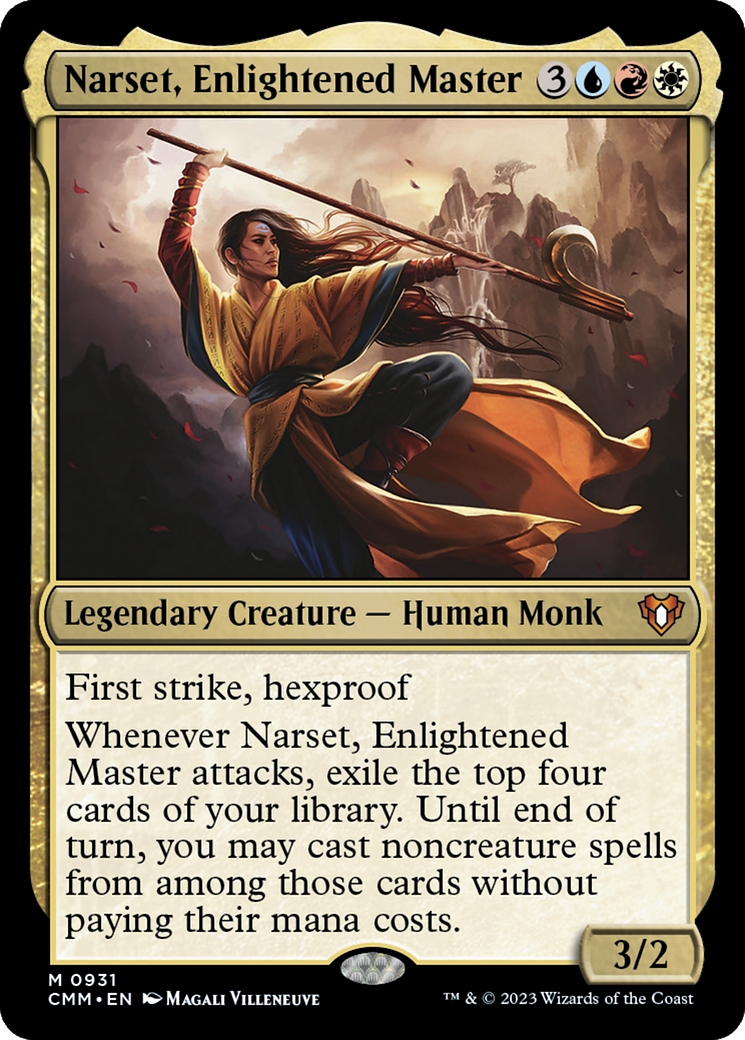 Narset, Enlightened Master [Commander Masters] | North Game Den