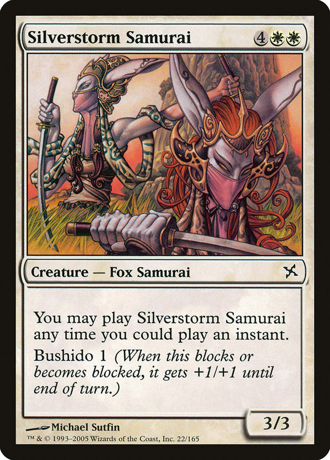 Silverstorm Samurai [Betrayers of Kamigawa] | North Game Den