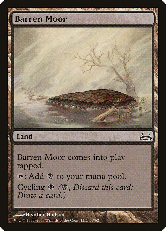 Barren Moor [Duel Decks: Divine vs. Demonic] | North Game Den
