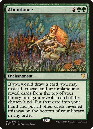 Abundance [Commander 2017] | North Game Den