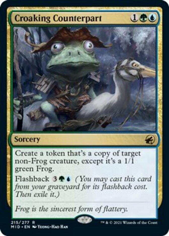 Croaking Counterpart [Innistrad: Midnight Hunt] | North Game Den