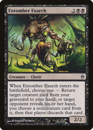 Entomber Exarch [New Phyrexia] | North Game Den