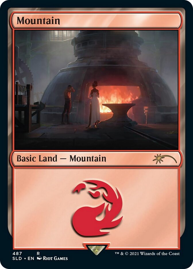 Mountain (487) [Secret Lair Drop Series] | North Game Den