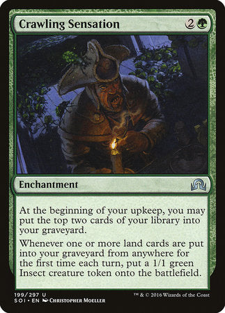 Crawling Sensation [Shadows over Innistrad] | North Game Den