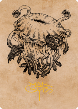 Gluntch, the Bestower Art Card (Gold-Stamped Signature) [Commander Legends: Battle for Baldur's Gate Art Series] | North Game Den