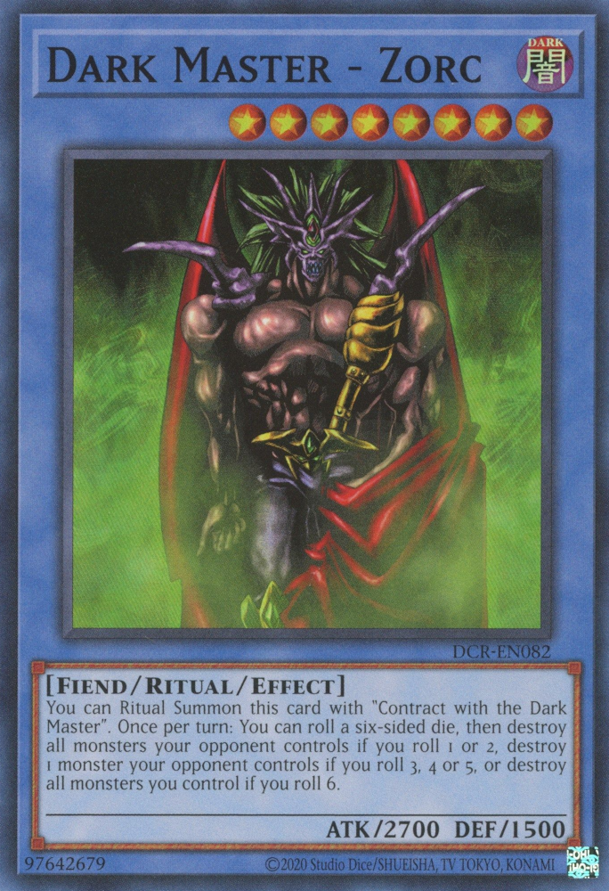 Dark Master - Zorc [DCR-EN082] Super Rare | North Game Den