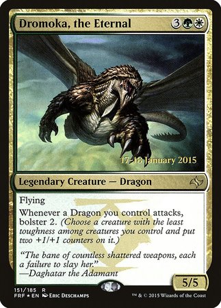 Dromoka, the Eternal [Fate Reforged Promos] | North Game Den