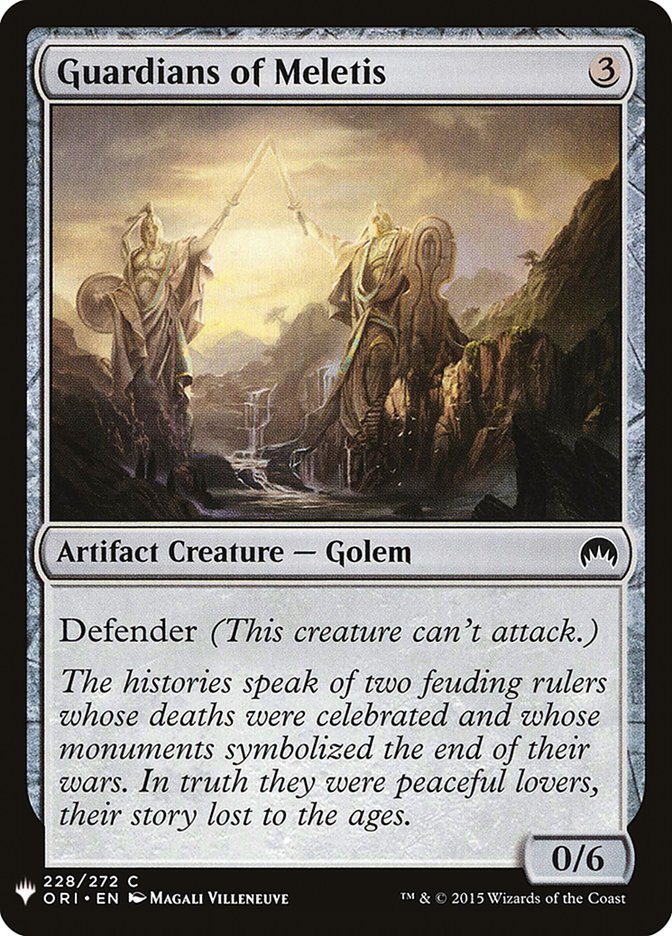 Guardians of Meletis [Mystery Booster] | North Game Den