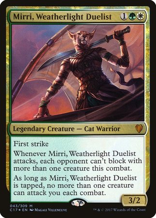 Mirri, Weatherlight Duelist [Commander 2017] | North Game Den