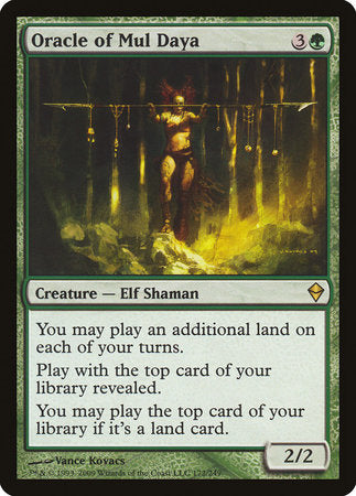 Oracle of Mul Daya [Zendikar] | North Game Den