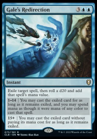 Gale's Redirection [Commander Legends: Battle for Baldur's Gate] | North Game Den