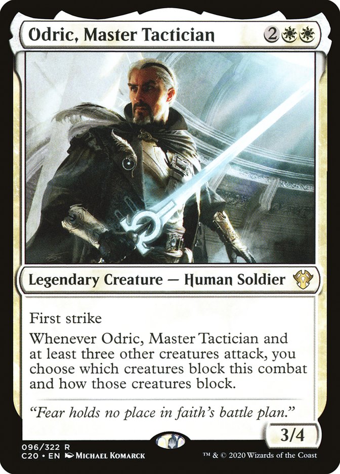 Odric, Master Tactician [Commander 2020] | North Game Den