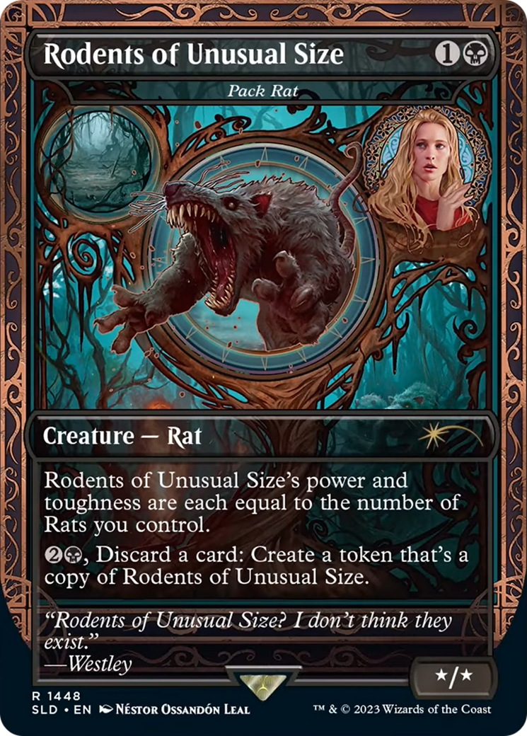 Rodents of Unusual Size - Pack Rat [Secret Lair Drop Series] | North Game Den