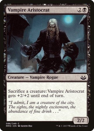 Vampire Aristocrat [Modern Masters 2017] | North Game Den