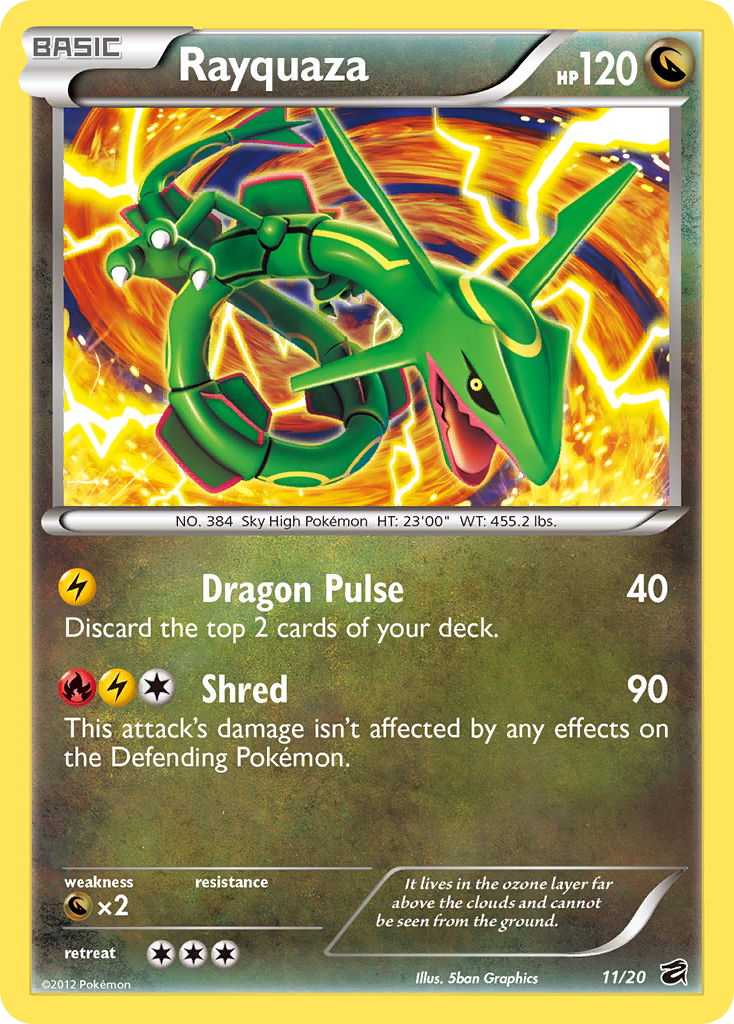 Rayquaza (11/20) [Black & White: Dragon Vault] | North Game Den