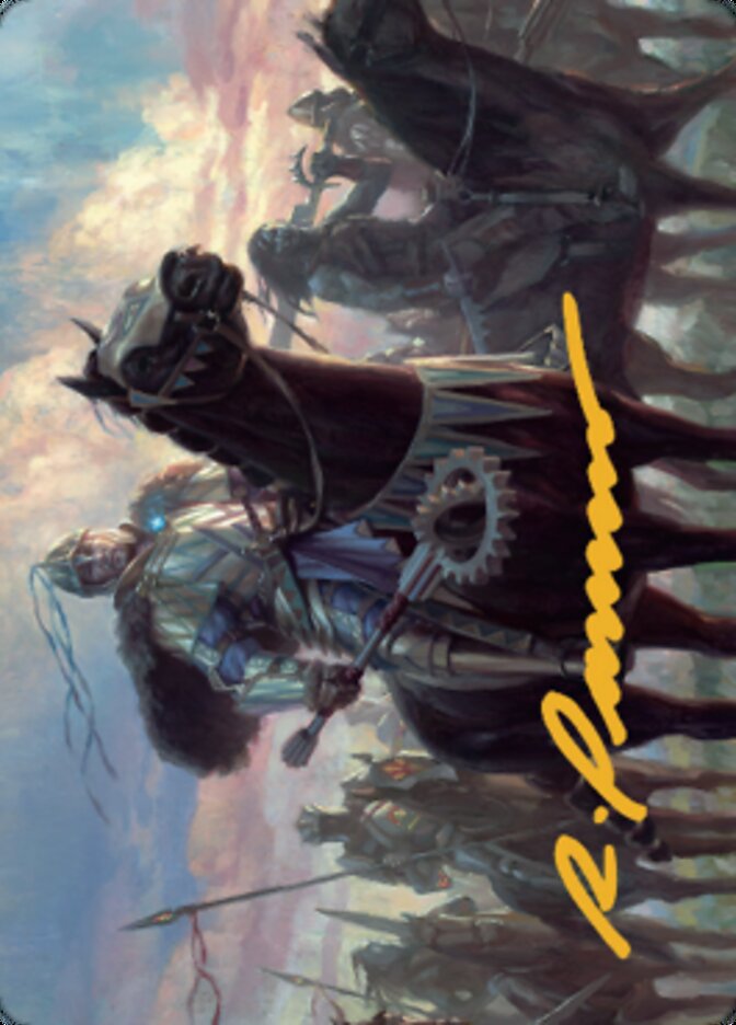 Shanid, Sleepers' Scourge Art Card (Gold-Stamped Signature) [Dominaria United Art Series] | North Game Den