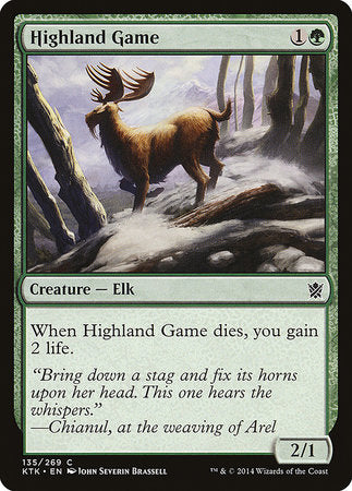 Highland Game [Khans of Tarkir] | North Game Den