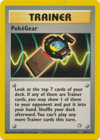 PokeGear (88/111) [Neo Genesis Unlimited] | North Game Den