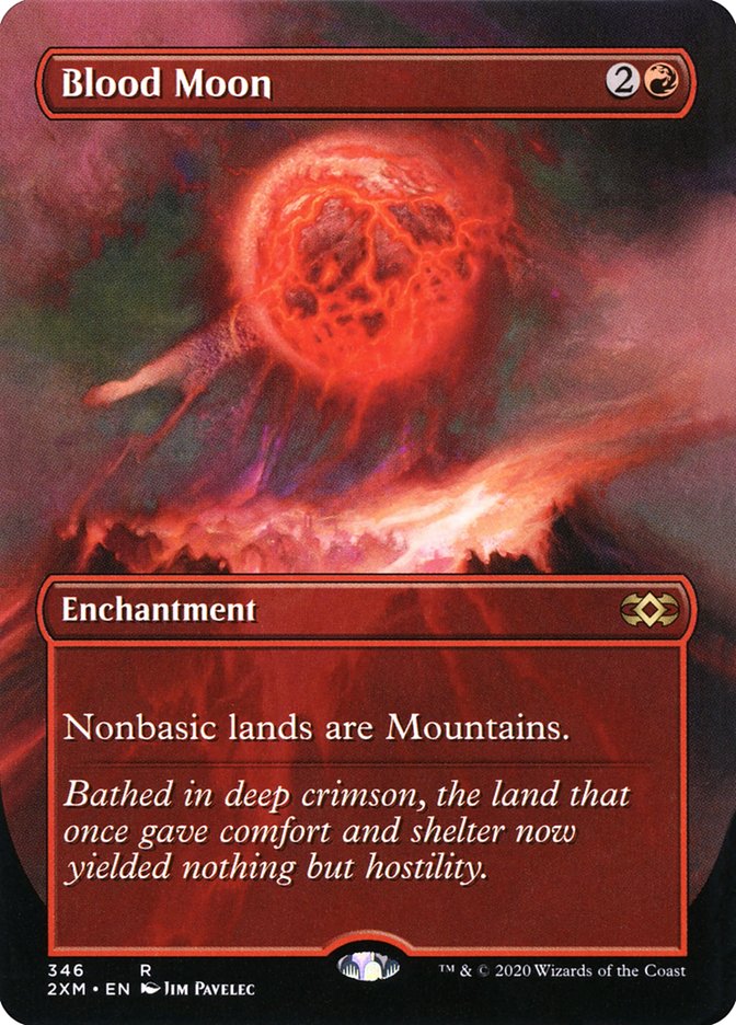Blood Moon (Borderless) [Double Masters] | North Game Den