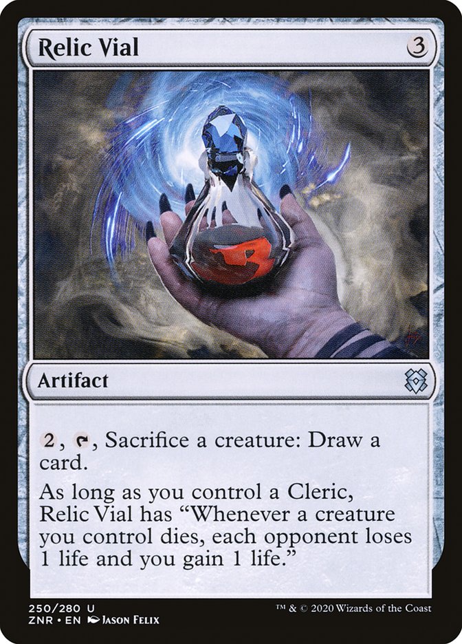 Relic Vial [Zendikar Rising] | North Game Den