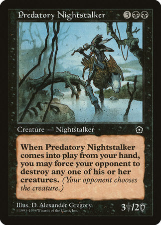 Predatory Nightstalker [Portal Second Age] | North Game Den
