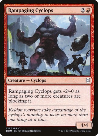 Rampaging Cyclops [Dominaria] | North Game Den